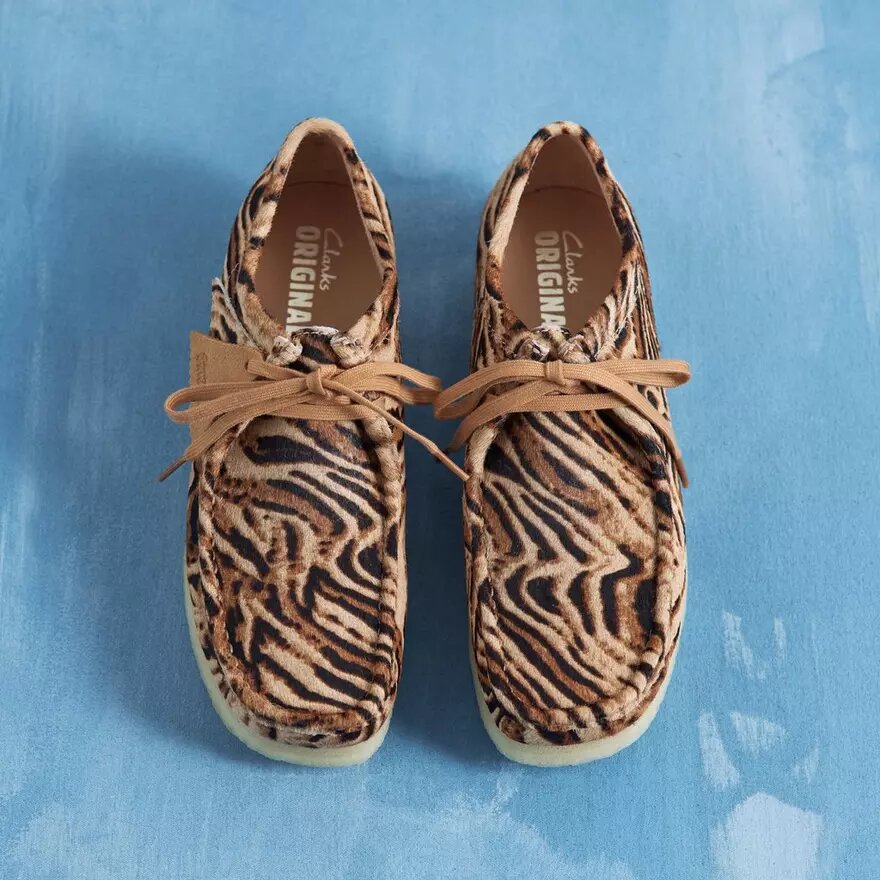 Wallabee para hombre con estampado de tigre Wallabee para hombre con estampado de tigre