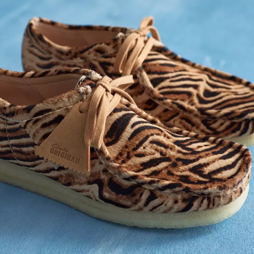 Wallabee para hombre con estampado de tigre Wallabee para hombre con estampado de tigre