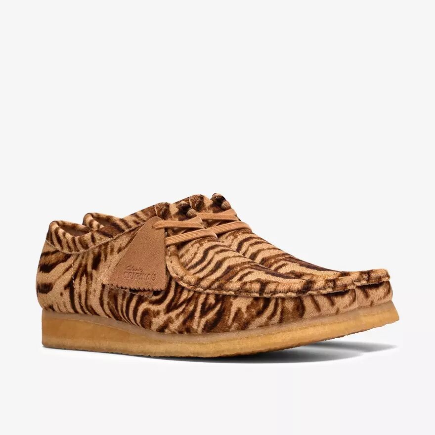 Wallabee para hombre con estampado de tigre Wallabee para hombre con estampado de tigre