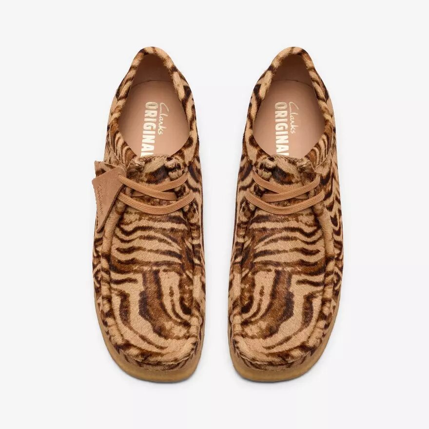 Wallabee para hombre con estampado de tigre Wallabee para hombre con estampado de tigre