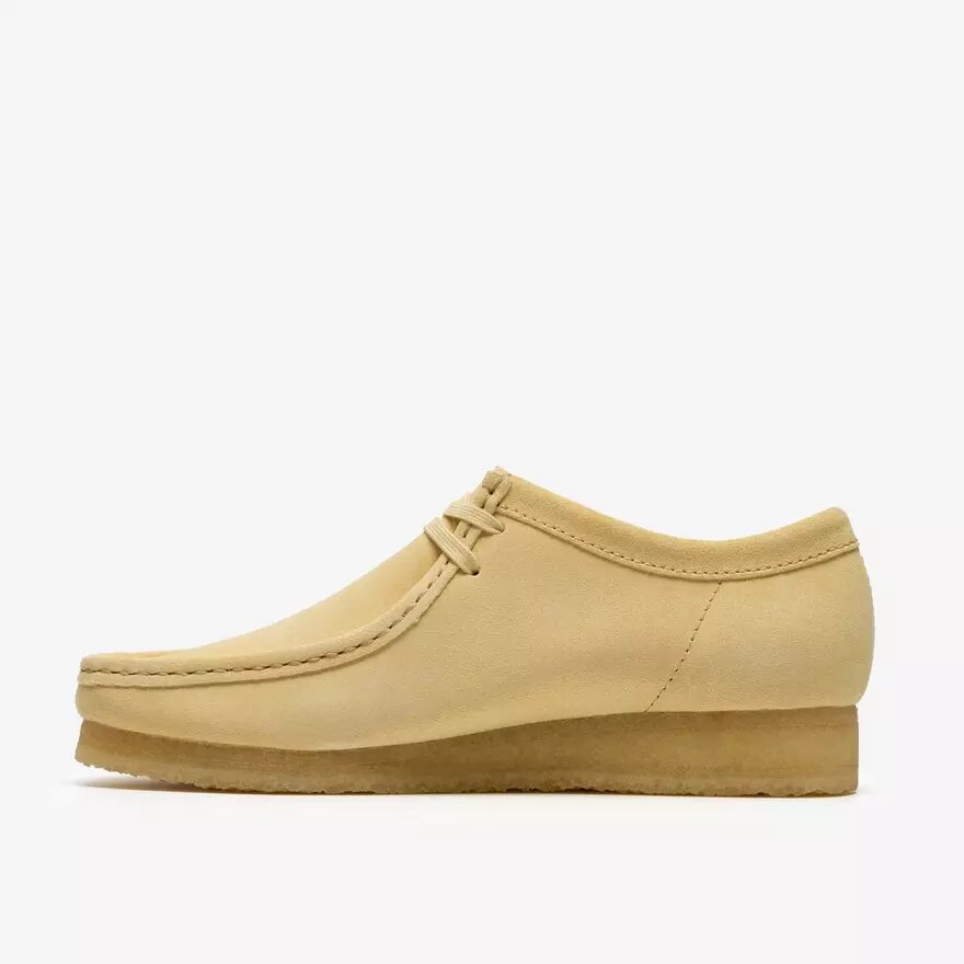 Wallabee para hombre en ante amarillo pálido Wallabee para hombre en ante amarillo pálido