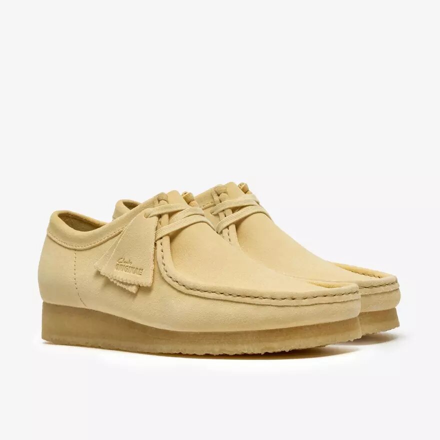 Wallabee para hombre en ante amarillo pálido Wallabee para hombre en ante amarillo pálido