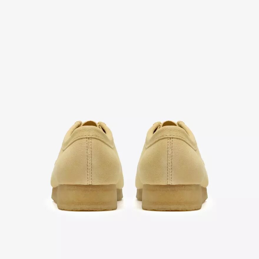 Wallabee para hombre en ante amarillo pálido Wallabee para hombre en ante amarillo pálido