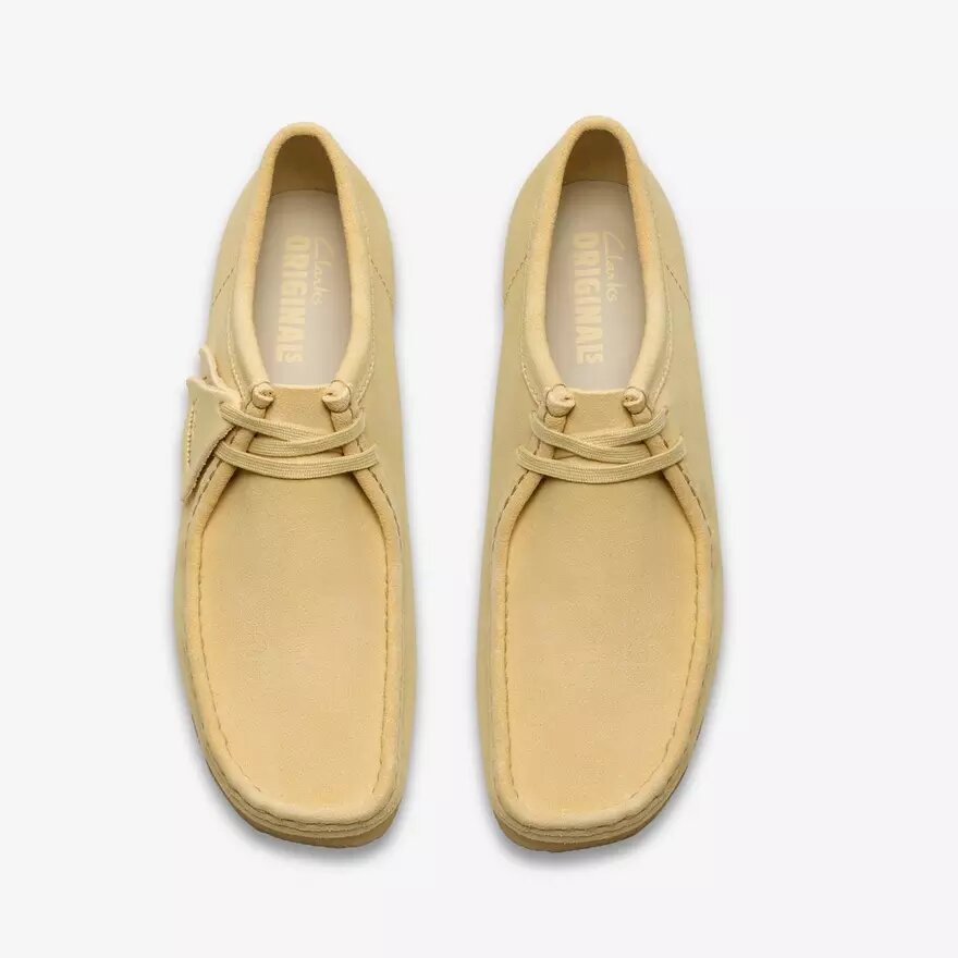 Wallabee para hombre en ante amarillo pálido Wallabee para hombre en ante amarillo pálido