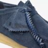 Wallabee para hombre en ante azul denim Wallabee para hombre en ante azul denim