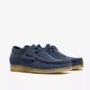 Wallabee para hombre en ante azul denim Wallabee para hombre en ante azul denim