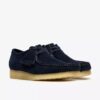 Wallabee para hombre en ante azul marino Wallabee para hombre en ante azul marino