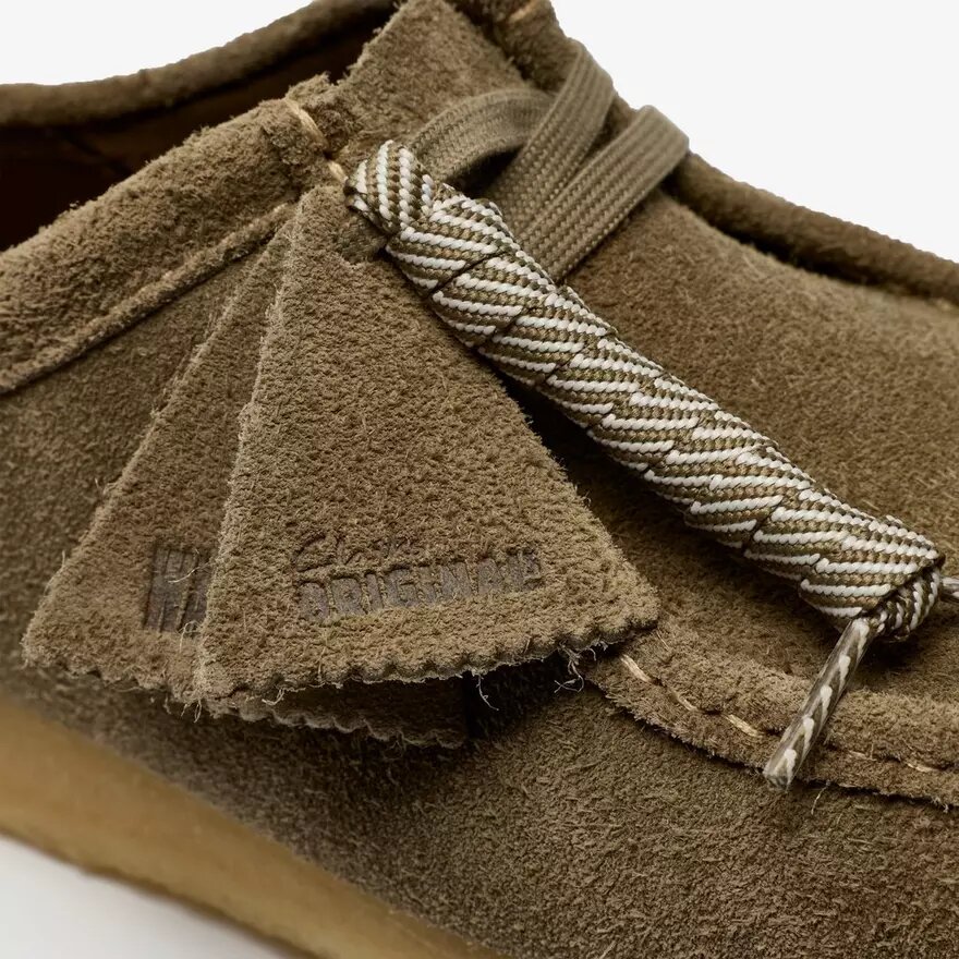 Wallabee para hombre en ante gris humo Wallabee para hombre en ante gris humo