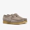 Wallabee para mujer en ante gris pálido