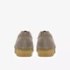 Wallabee para mujer en ante gris pálido