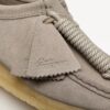 Wallabee para mujer en ante gris pálido