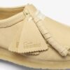 Wallabee para mujer en piel amarillo pálido