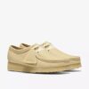 Wallabee para mujer en piel amarillo pálido