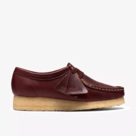 Wallabee para mujer en piel British Tan
