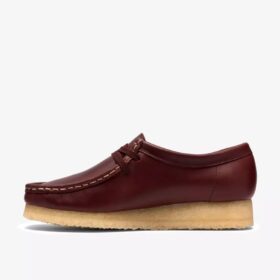 Wallabee para mujer en piel British Tan