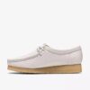 Wallabee para mujer en piel de grano blanco Wallabee para mujer en piel de grano blanco