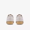 Wallabee para mujer en piel de grano blanco Wallabee para mujer en piel de grano blanco