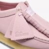 Wallabee para mujer en piel rosa bebé