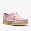 Wallabee para mujer en piel rosa bebé