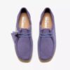 Wallabee para mujer: Wallabees morados con detalles llamativos Wallabee para mujer: Wallabees morados con detalles llamativos