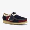 Wallabees de mujer con rayas azul marino Wallabees de mujer con rayas azul marino
