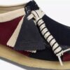 Wallabees de mujer con rayas azul marino Wallabees de mujer con rayas azul marino