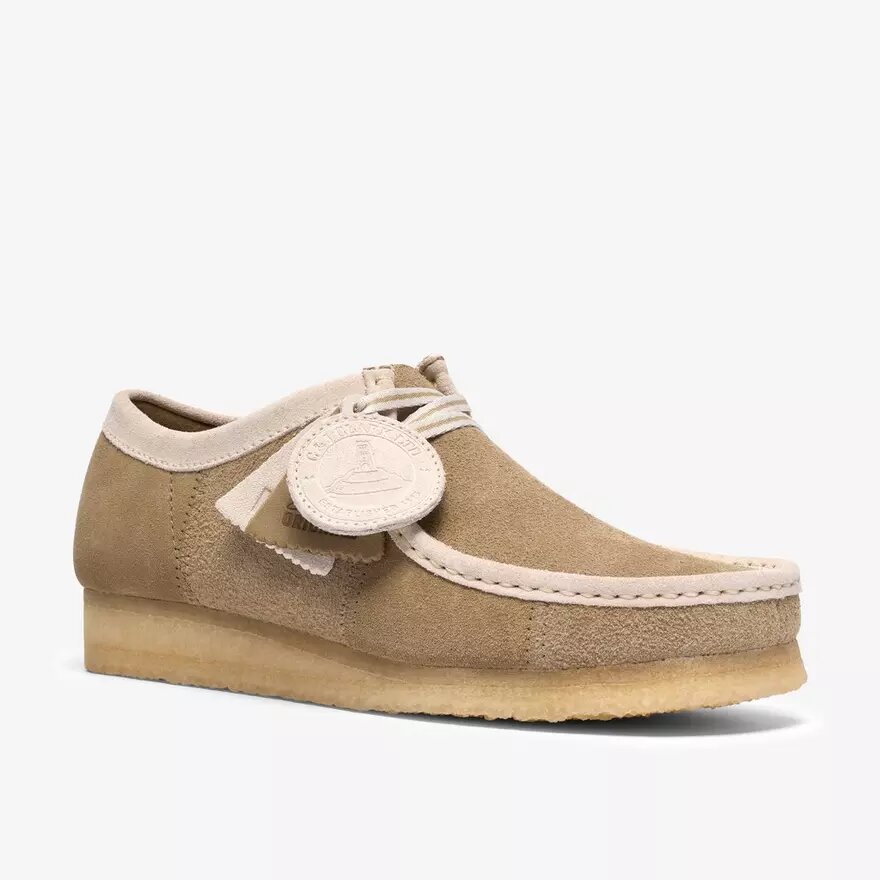Wallabees para hombre con rayas de arce Wallabees para hombre con rayas de arce