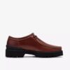 Wallabees Walla Yukoner de cuero marrón para hombre Wallabees Walla Yukoner de cuero marrón para hombre