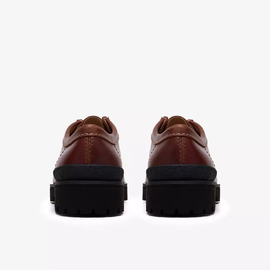 Wallabees Walla Yukoner de cuero marrón para hombre Wallabees Walla Yukoner de cuero marrón para hombre