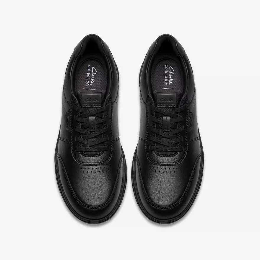 Zapatilla de cordones Craftwell para hombre en piel negra | clarks Zapatilla de cordones Craftwell para hombre en piel negra | clarks