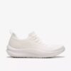Zapatillas blancas con cordones Solevana para mujer Zapatillas blancas con cordones Solevana para mujer