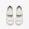 Zapatillas blancas con correa Solevana para mujer Zapatillas blancas con correa Solevana para mujer