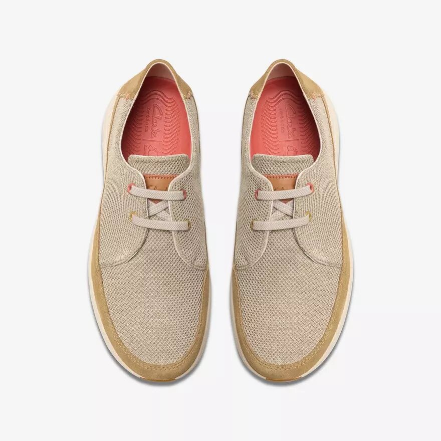 Zapatillas combinadas Easeway Lace Sand para hombre | Clark’s EE. UU. Zapatillas combinadas Easeway Lace Sand para hombre | Clark’s EE. UU.