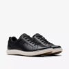 Zapatillas con cordones Mapstone de cuero negro para hombre Zapatillas con cordones Mapstone de cuero negro para hombre