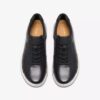 Zapatillas con cordones Mapstone de cuero negro para hombre Zapatillas con cordones Mapstone de cuero negro para hombre