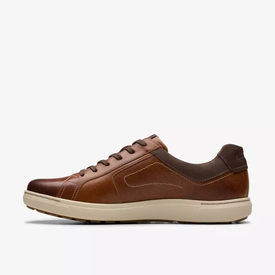Zapatillas con cordones Mapstone de piel color tostado para hombre Zapatillas con cordones Mapstone de piel color tostado para hombre