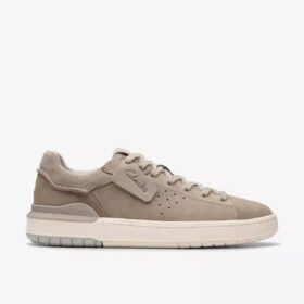 Zapatillas Courtlite2 Run para hombre en nubuck gris | Clark’s