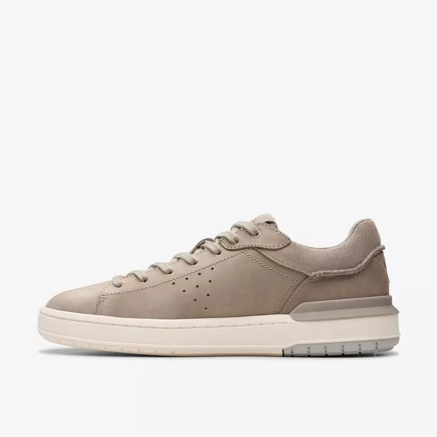 Zapatillas Courtlite2 Run para hombre en nubuck gris | Clark’s Zapatillas Courtlite2 Run para hombre en nubuck gris | Clark’s