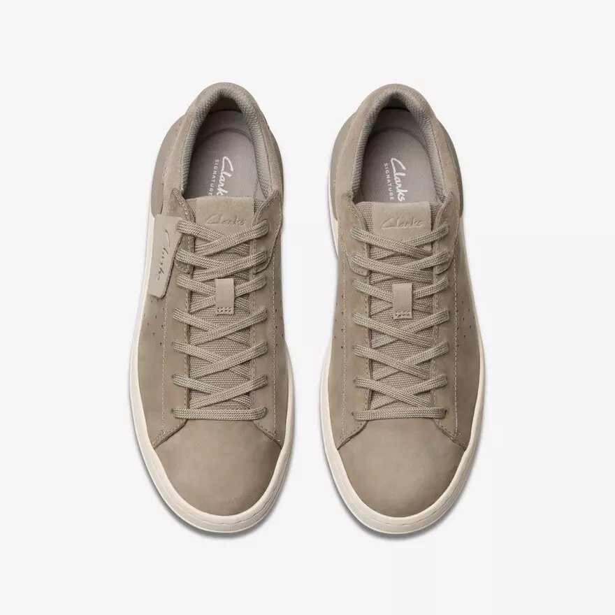 Zapatillas Courtlite2 Run para hombre en nubuck gris | Clark’s Zapatillas Courtlite2 Run para hombre en nubuck gris | Clark’s
