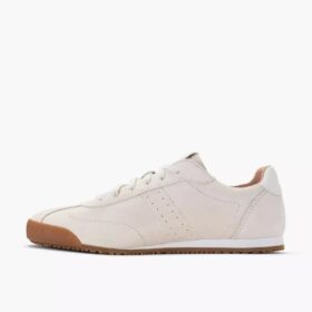 Zapatillas de ante blanco roto Moritz Lo2 para mujer