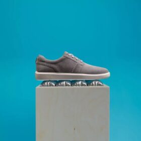 Zapatillas de ante gris «Brodin Seam» para hombre