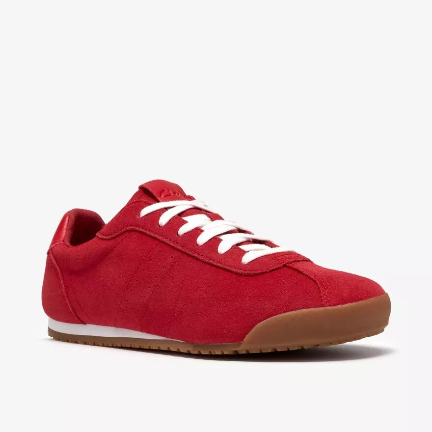 Zapatillas de ante rojas Moritz Lo2 para mujer Zapatillas de ante rojas Moritz Lo2 para mujer