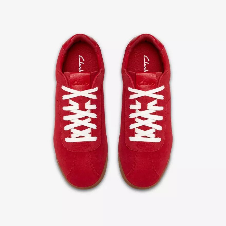 Zapatillas de ante rojas Moritz Lo2 para mujer Zapatillas de ante rojas Moritz Lo2 para mujer