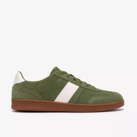 Zapatillas de ante Seco Speed para hombre en verde