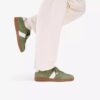 Zapatillas de ante Seco Speed para hombre en verde Zapatillas de ante Seco Speed para hombre en verde