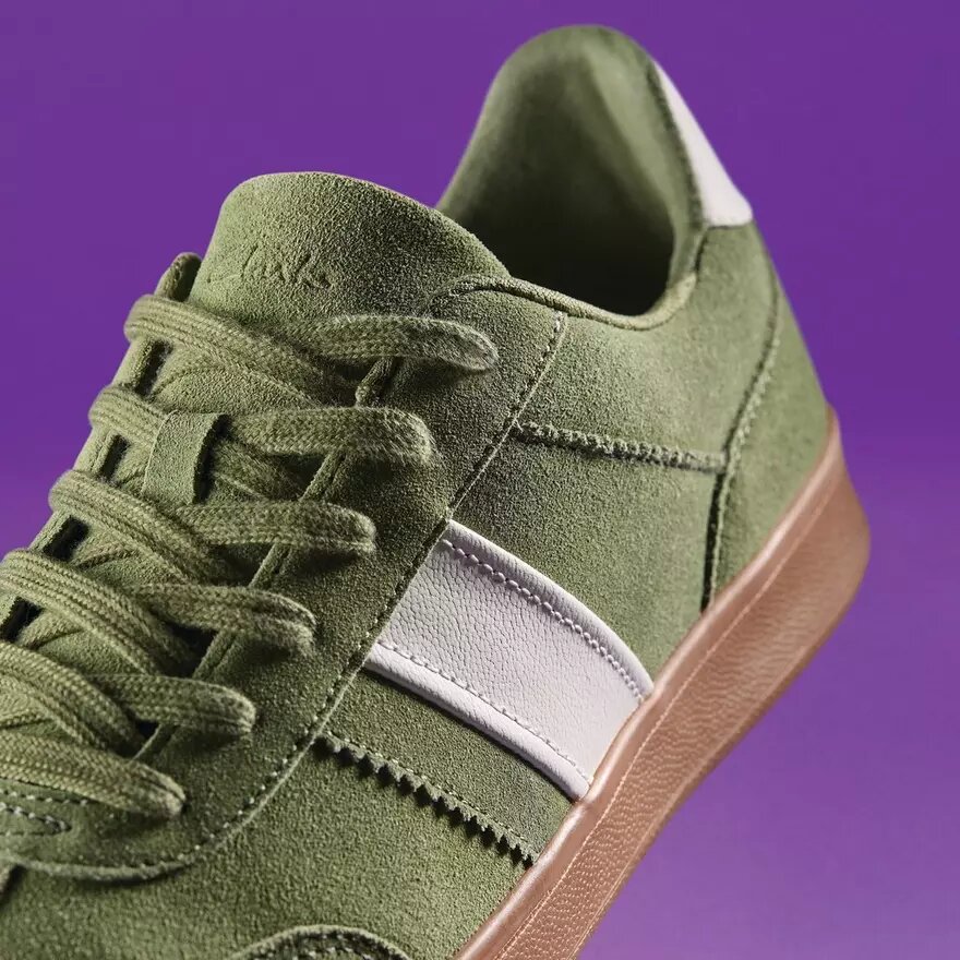 Zapatillas de ante Seco Speed para hombre en verde Zapatillas de ante Seco Speed para hombre en verde