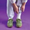 Zapatillas de ante Seco Speed para hombre en verde Zapatillas de ante Seco Speed para hombre en verde