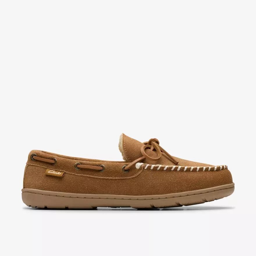 Zapatillas de casa de hombre Michel Rise color coñac Zapatillas de casa de hombre Michel Rise color coñac