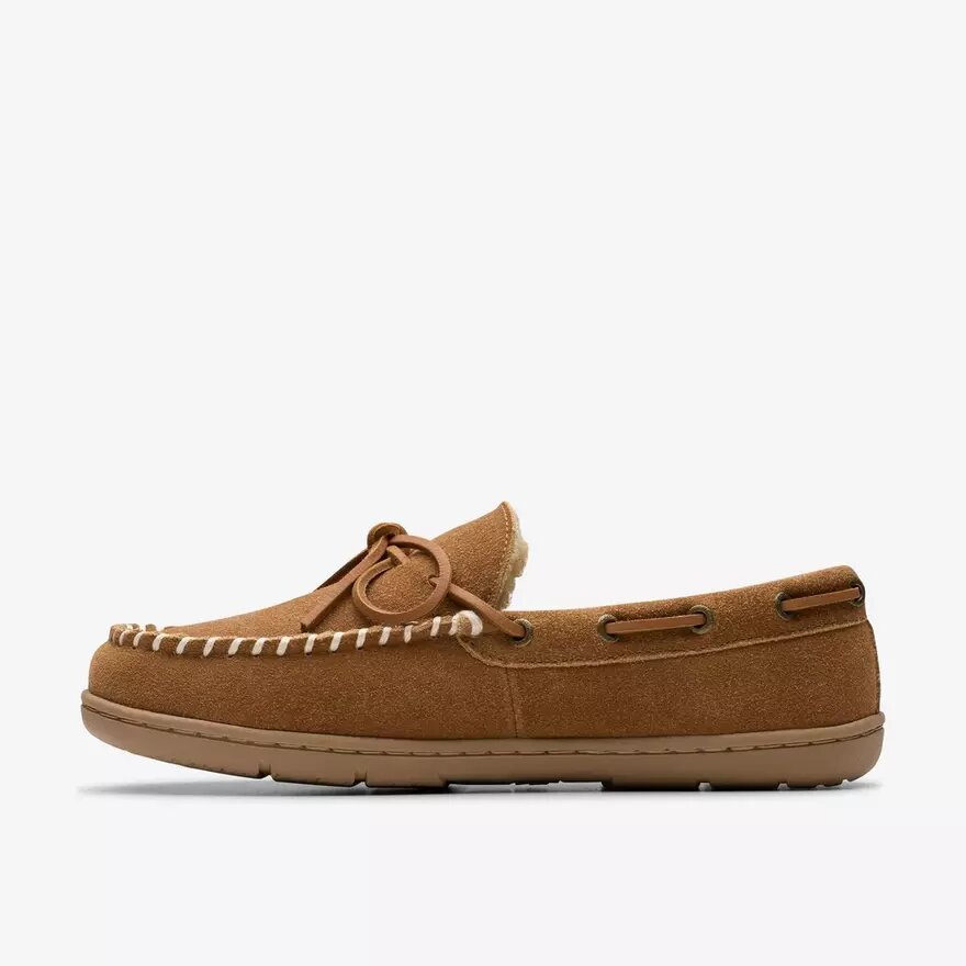 Zapatillas de casa de hombre Michel Rise color coñac Zapatillas de casa de hombre Michel Rise color coñac