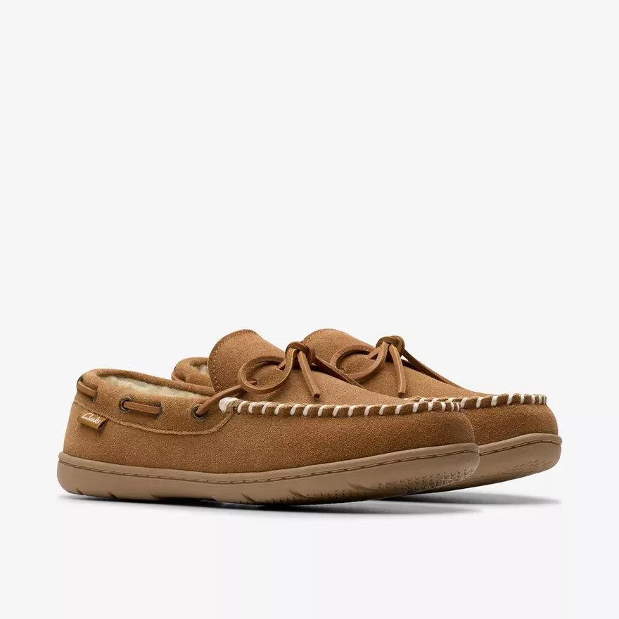Zapatillas de casa de hombre Michel Rise color coñac Zapatillas de casa de hombre Michel Rise color coñac